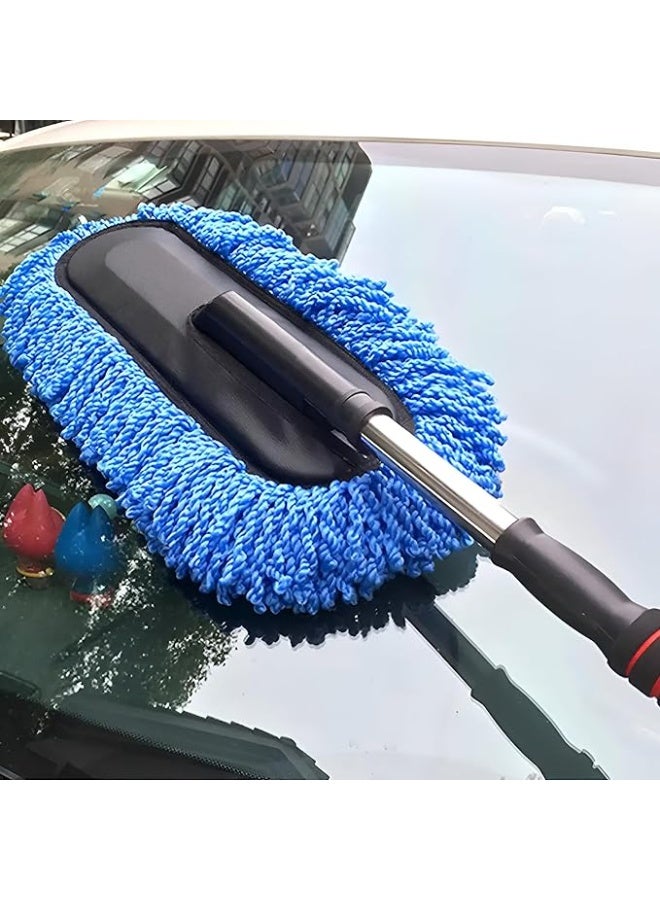 Removable car cleaning brush made of nano fibers for cleaning the car inside and out - 1 piece - Image 2